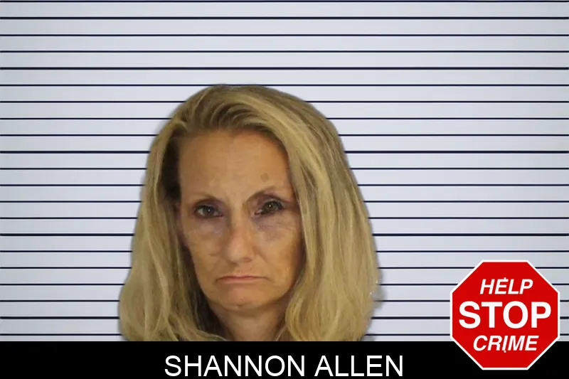 Shannon Allen mugshot – Carroll County , Georgia Shannon Allen mugshot