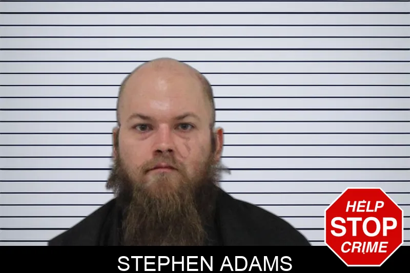 Stephen Adams mugshot