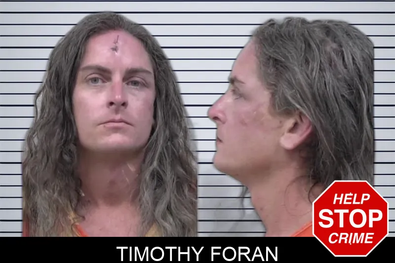 Timothy Foran mugshot