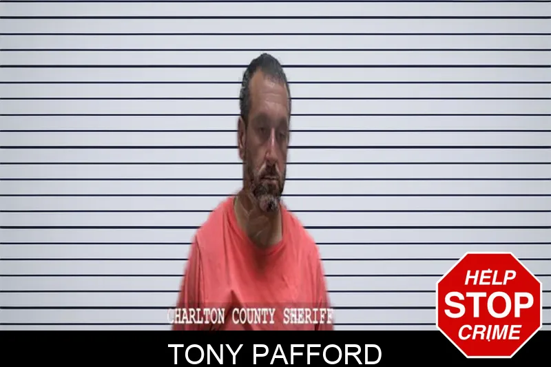 Tony Pafford Mugshots