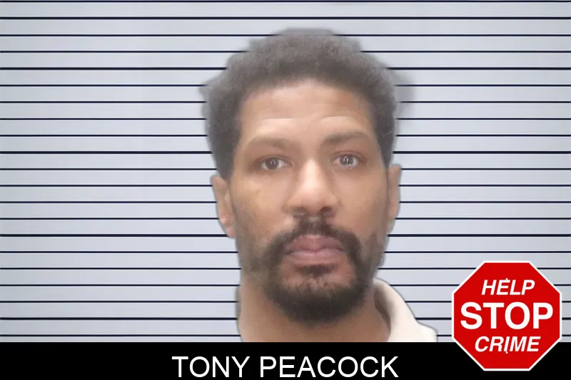 Tony Peacock Mugshots