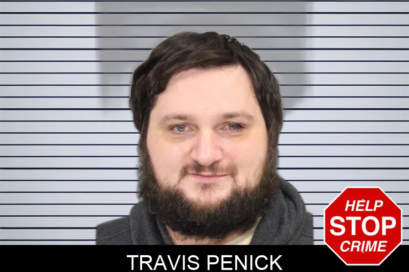 Travis Penick mugshot