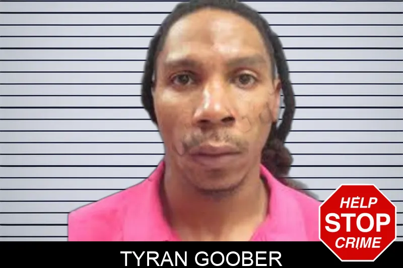 Tyran Goober Mugshots