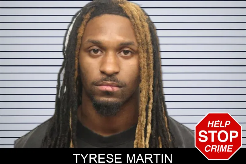 Tyrese Martin mugshot