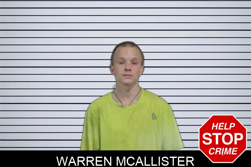 Warren McAllister Mugshots