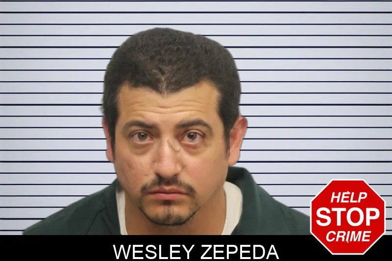Wesley Zepeda mugshot