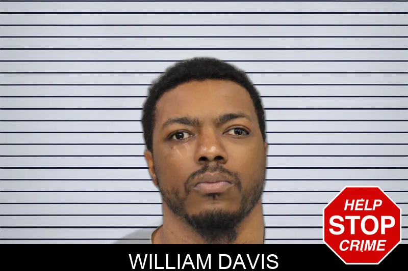 William Davis mugshot