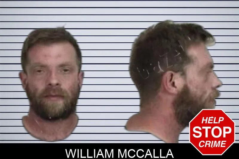 William McCalla Mugshots