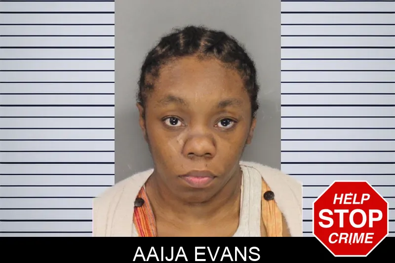 Aaija Evans Mugshots