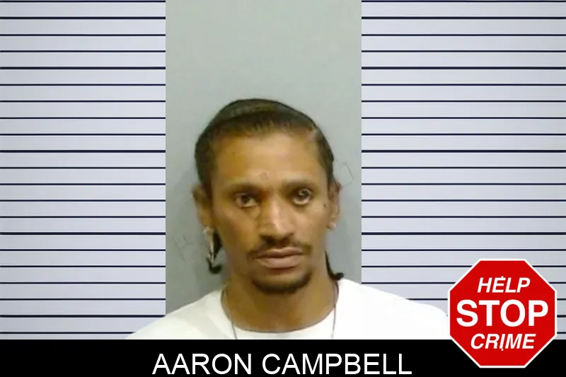 Aaron Campbell mugshot