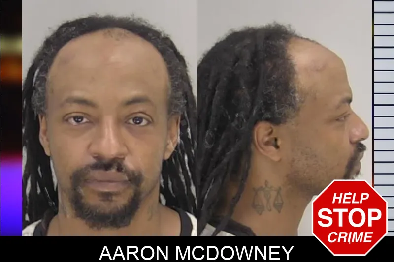 Aaron McDowney Mugshots