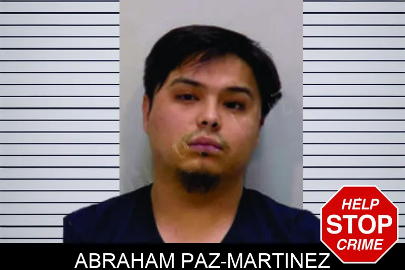 Abraham Paz-Martinez Mugshots