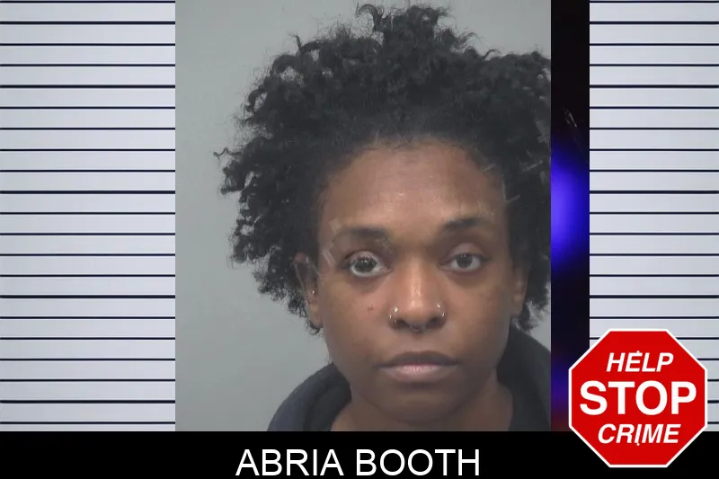 Abria Booth Mugshots