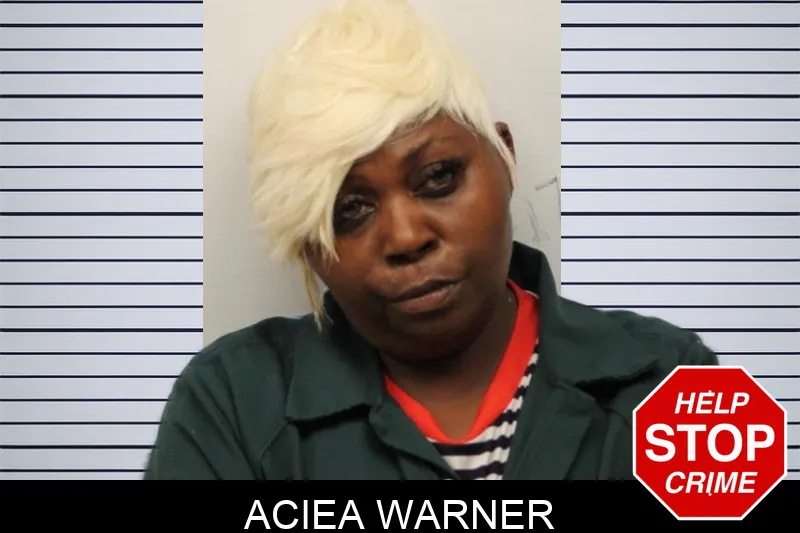 Aciea Warner Mugshots