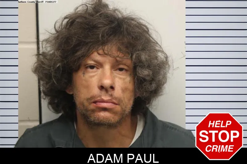 Adam Paul Mugshots