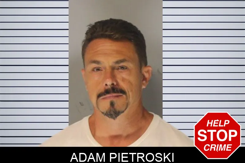 Adam Pietroski mugshot – Hall County , Georgia Adam Pietroski mugshot