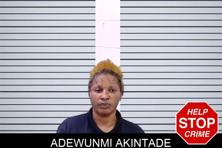 Adewunmi Akintade mugshot – Fulton County , Georgia Adewunmi Akintade