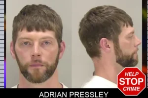 Adrian Pressley mugshot