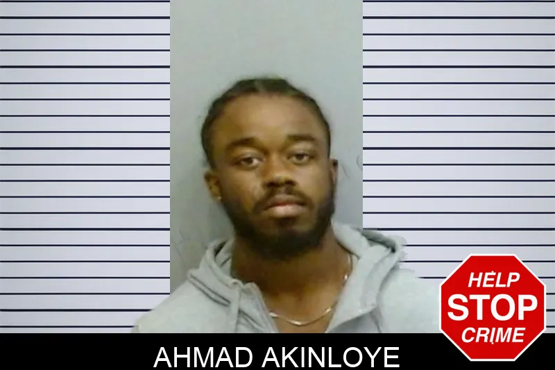 Ahmad Akinloye mugshot
