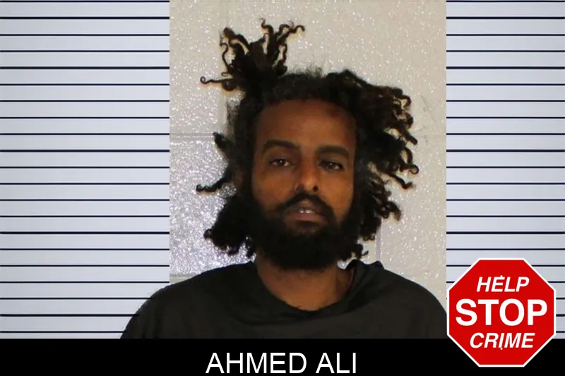 Ahmed Ali mugshot