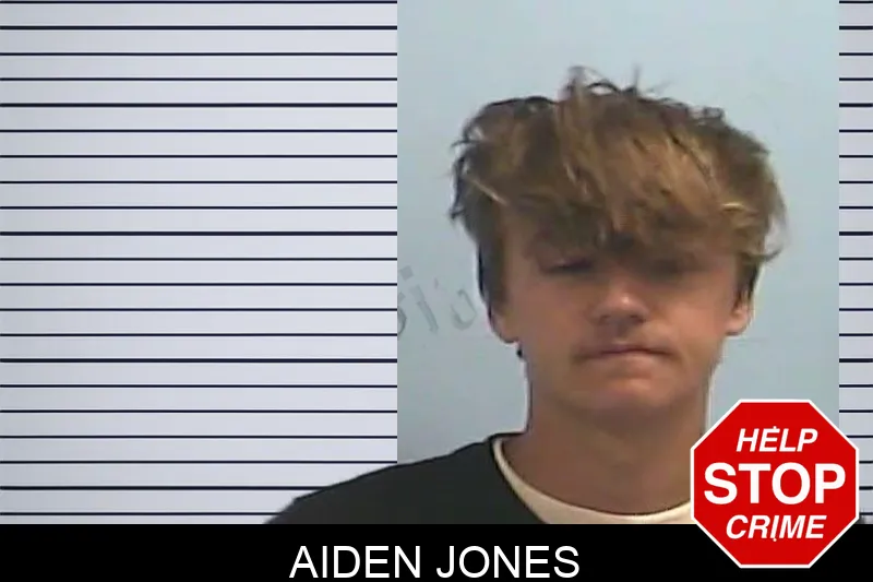 Aiden Jones mugshot