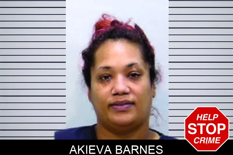 Akieva Barnes mugshot