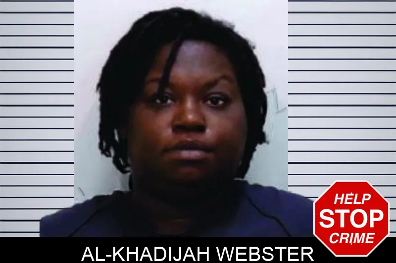 Al-Khadijah Webster mugshot