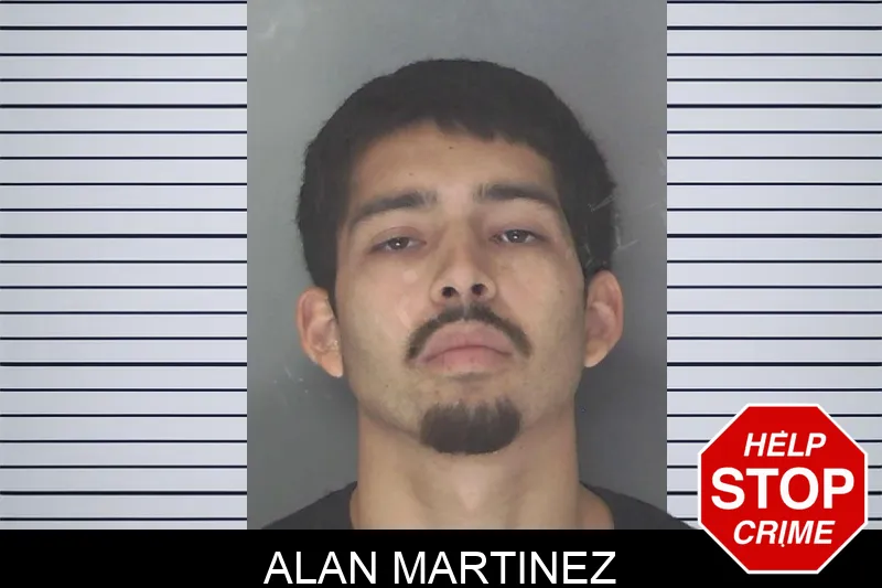 Alan Martinez mugshot