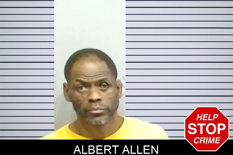 Albert Allen mugshot