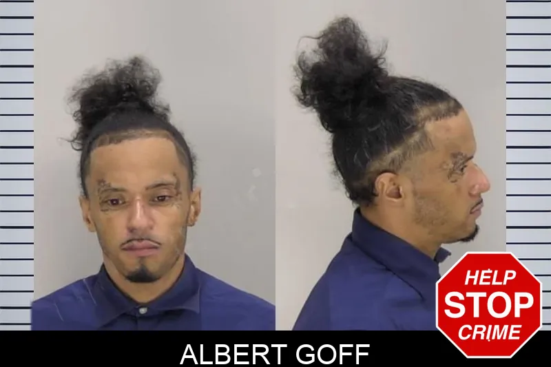 Albert Goff Mugshots