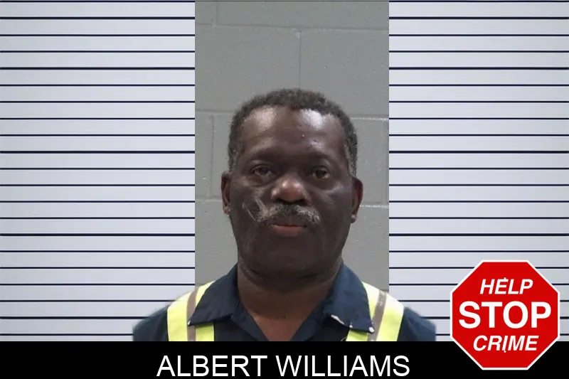 Albert Williams Mugshots