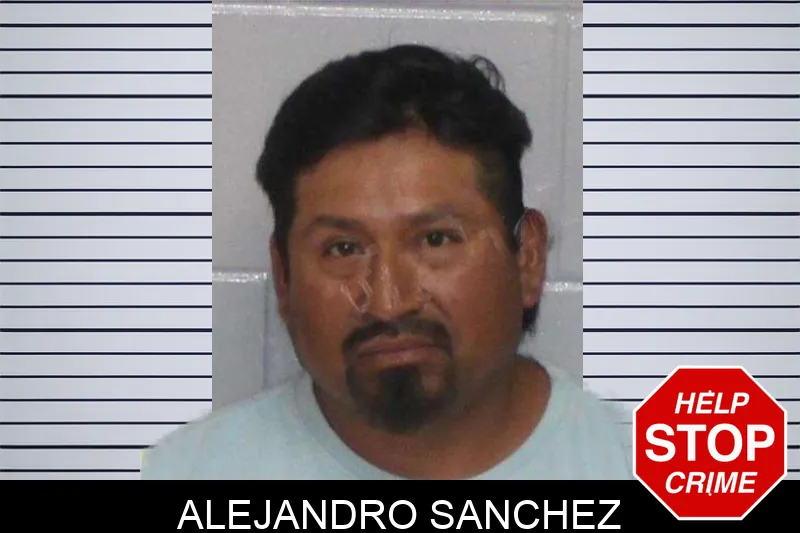 Alejandro Sanchez Mugshots