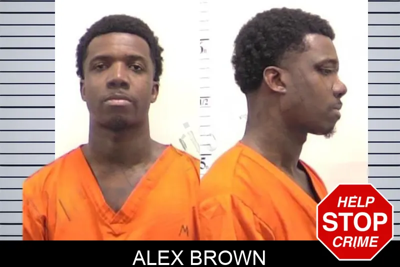Alex Brown mugshot