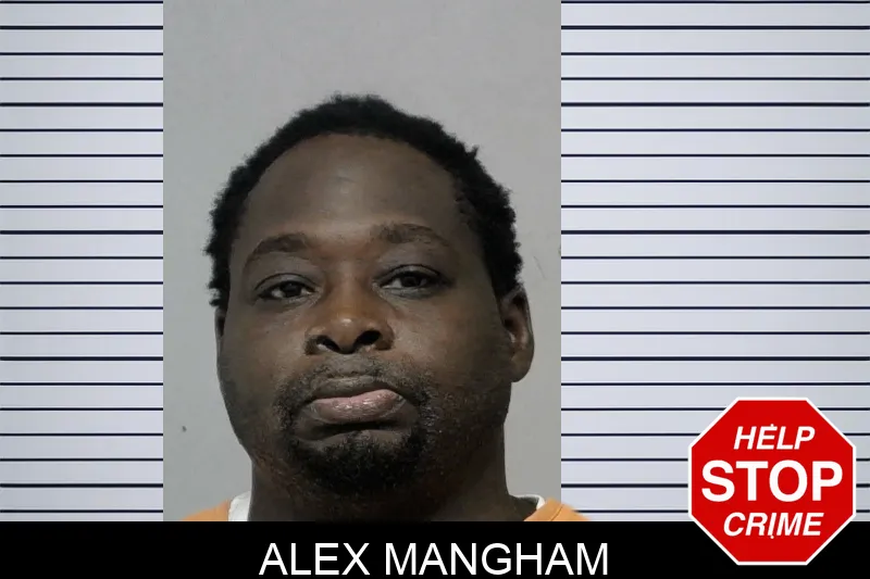 Alex Mangham Mugshots