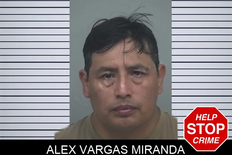 Alex Vargas Miranda mugshot