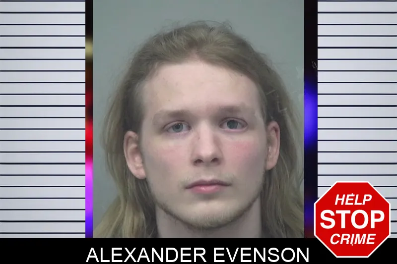 Alexander Evenson mugshot