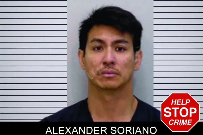 Alexander Soriano mugshot