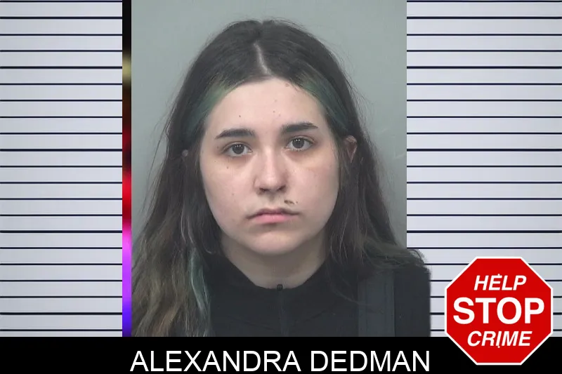 Alexandra Dedman Mugshots