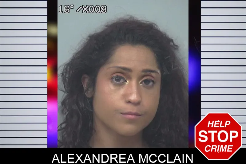 Alexandrea McClain Mugshots