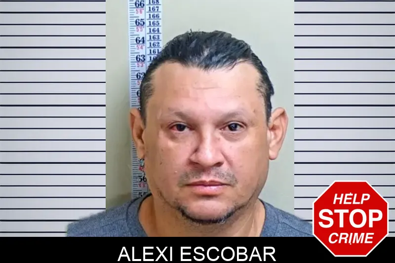 Alexi Escobar mugshot