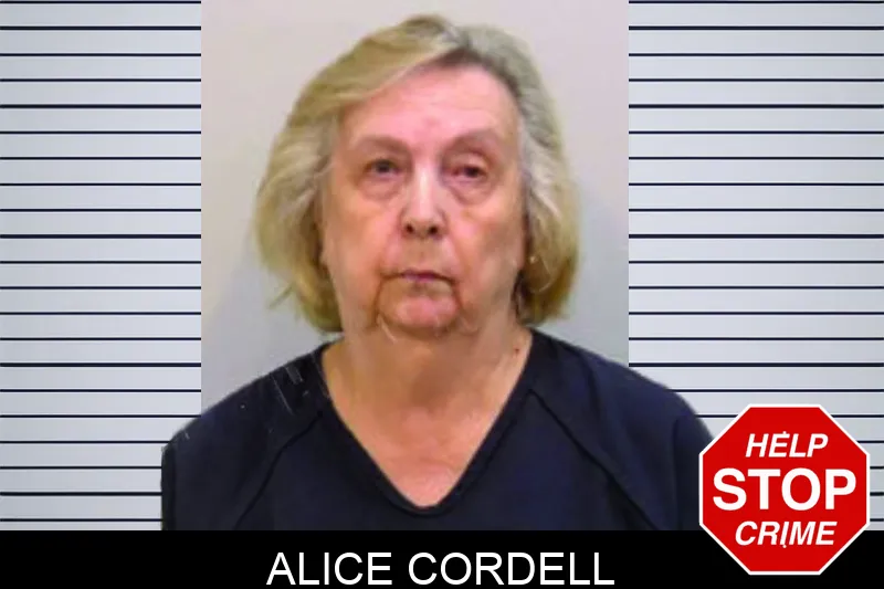 Alice Cordell mugshot