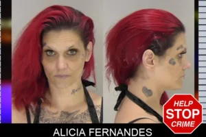 Alicia Fernandes mugshot