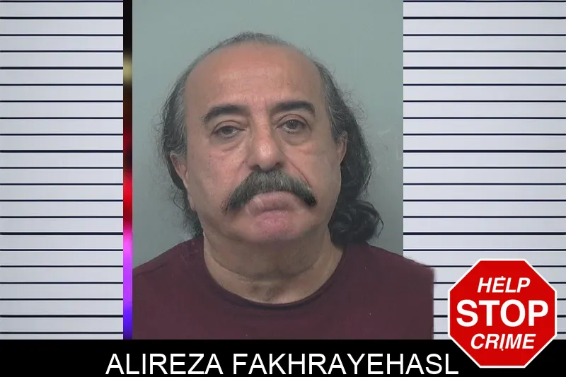 Alireza Fakhrayehasl Mugshots