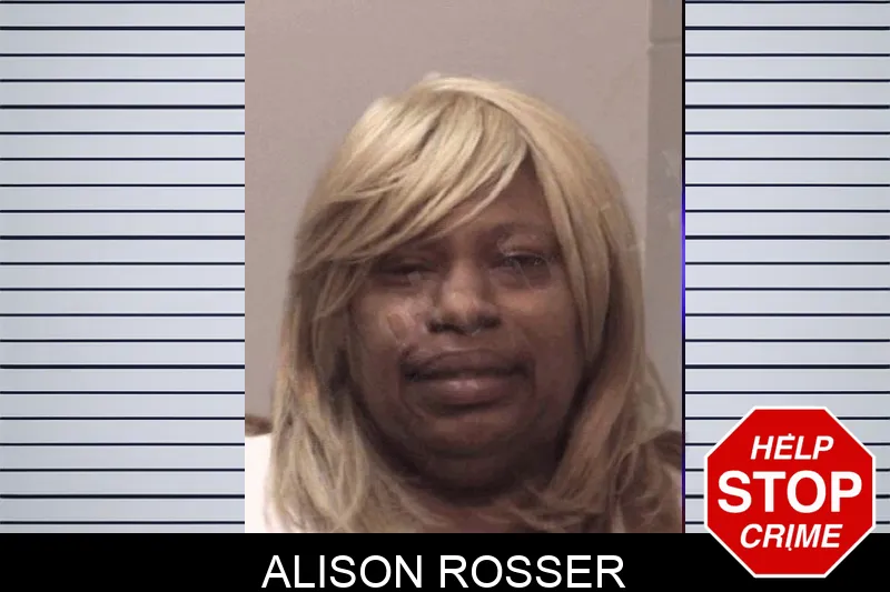 Alison Rosser Mugshots