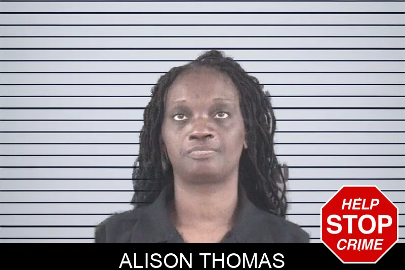 Alison Thomas Mugshots