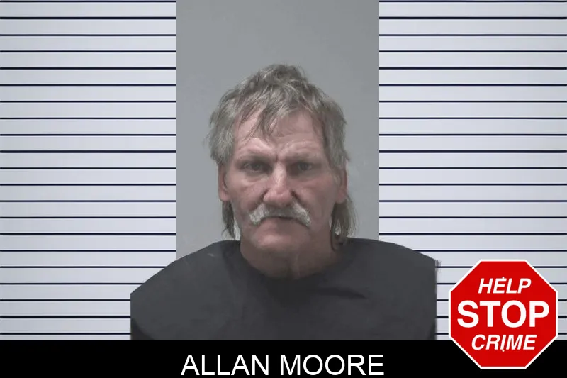 Allan Moore mugshot