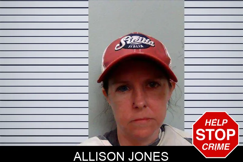 Allison Jones Mugshots
