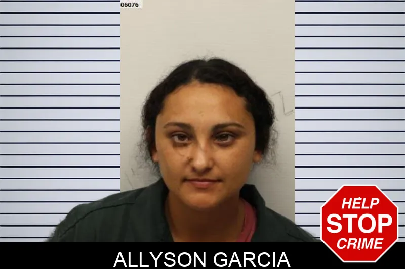 Allyson Garcia mugshot