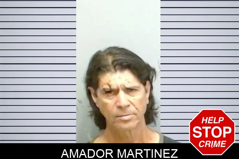 Amador Martinez mugshot