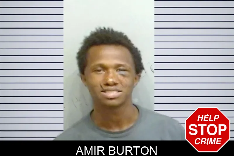 Amir Burton mugshot
